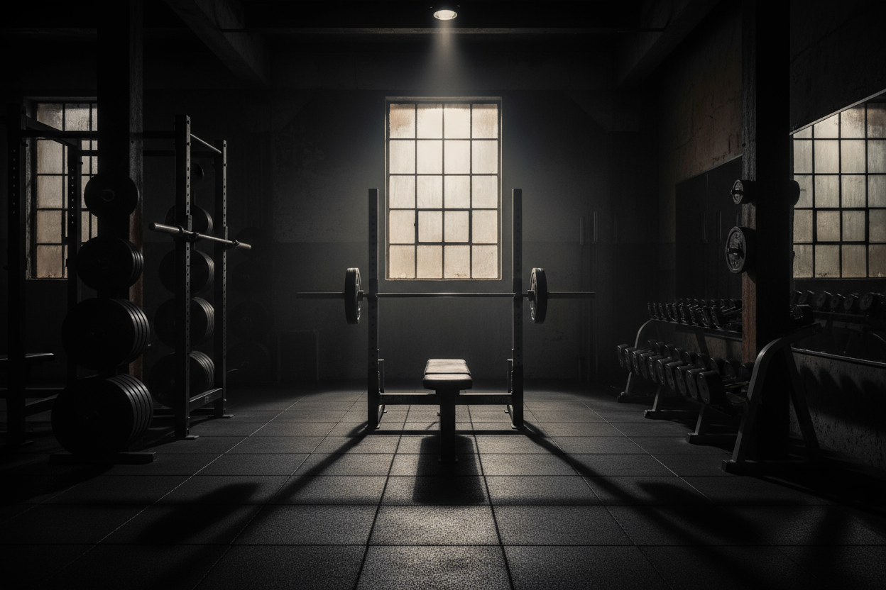 Dark Gym Scene